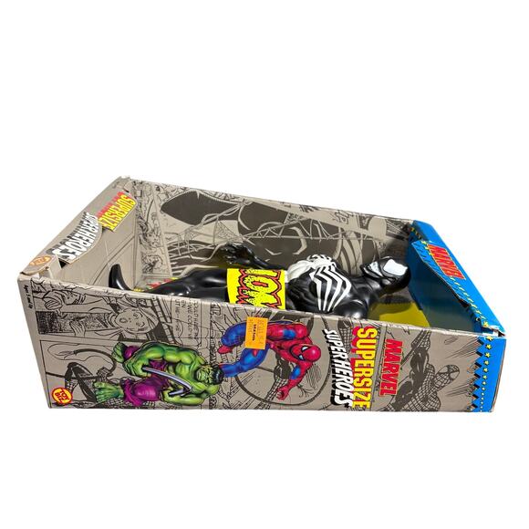 Vintage New In Box Marvel Venom Supersize Action Figure - Toy Biz 1991 - Comic - Picture 6 of 9